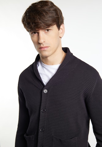 MO Knit cardigan 'Rovic' in Black