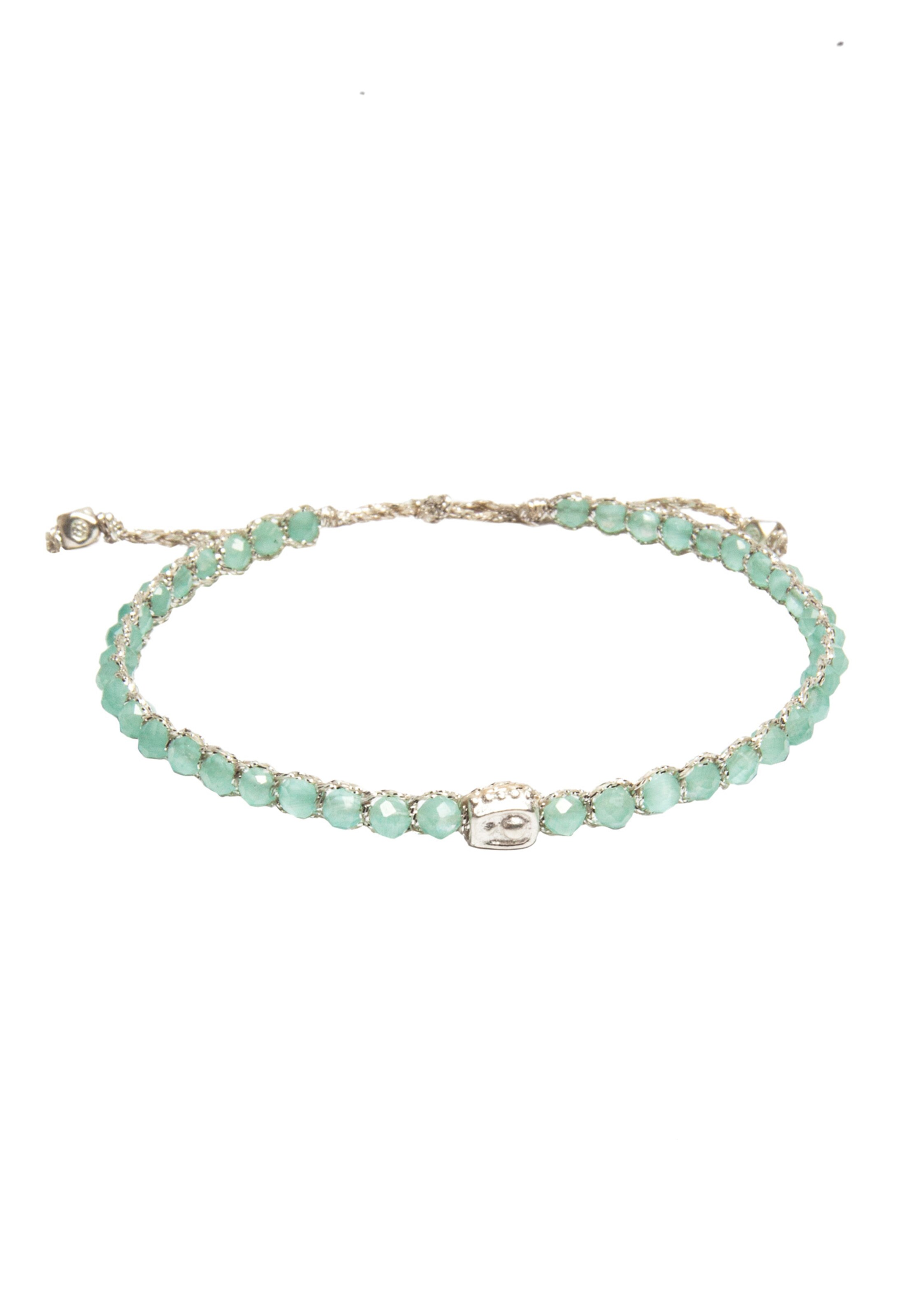 Bracelet Samapura Jewelry en vert : devant