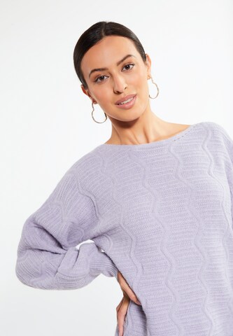 Pull-over faina en violet