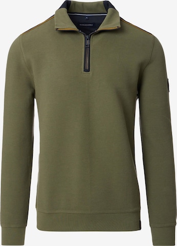 CASAMODA Sweatshirt 'Basic' in Green: front