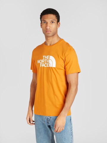 THE NORTH FACE - Camiseta 'EASY' en naranja: frente