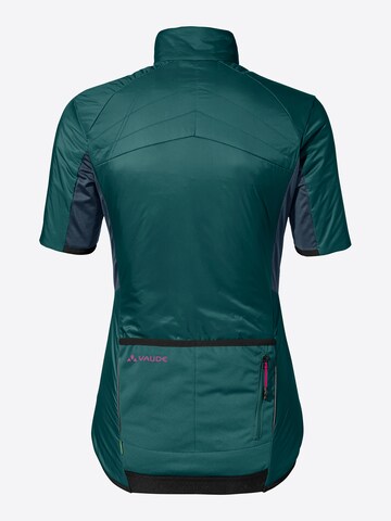 VAUDE Athletic Button Up Shirt 'Kuro' in Green