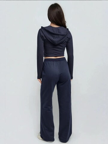 Hiccup Wide leg Broek in Blauw