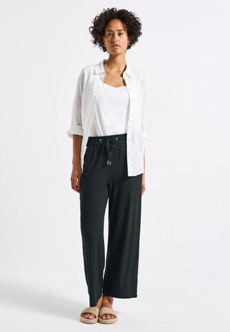 STREET ONE Loose fit Pants 'Emee' in Black
