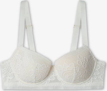 Gisela Balconette Rintaliivi värissä valkoinen: etupuoli