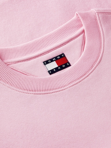 Sweat-shirt Tommy Jeans en rose