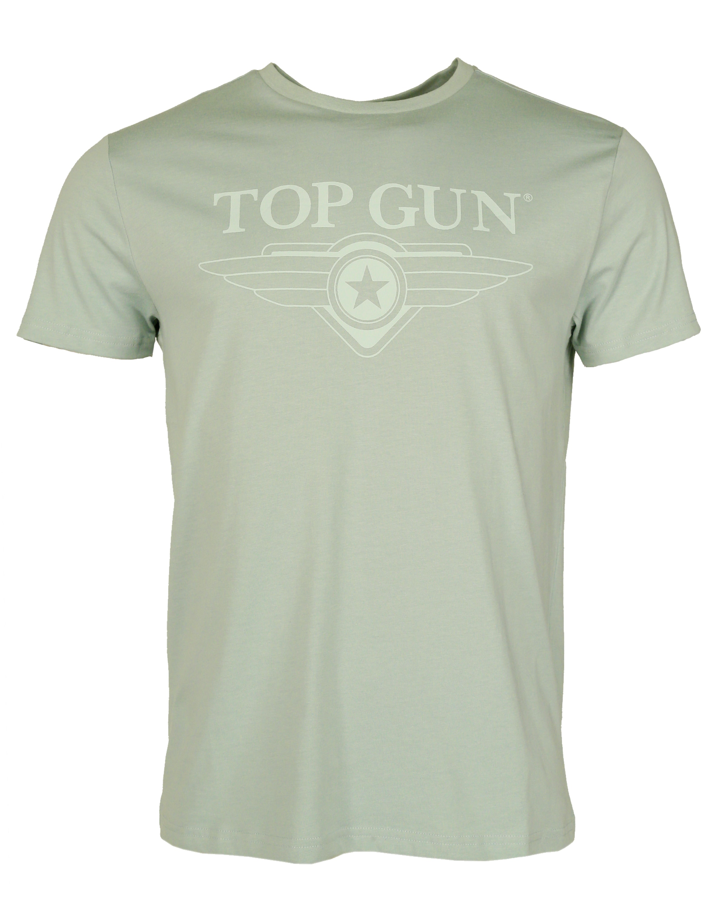 TOP GUN Shirt in Green: front
