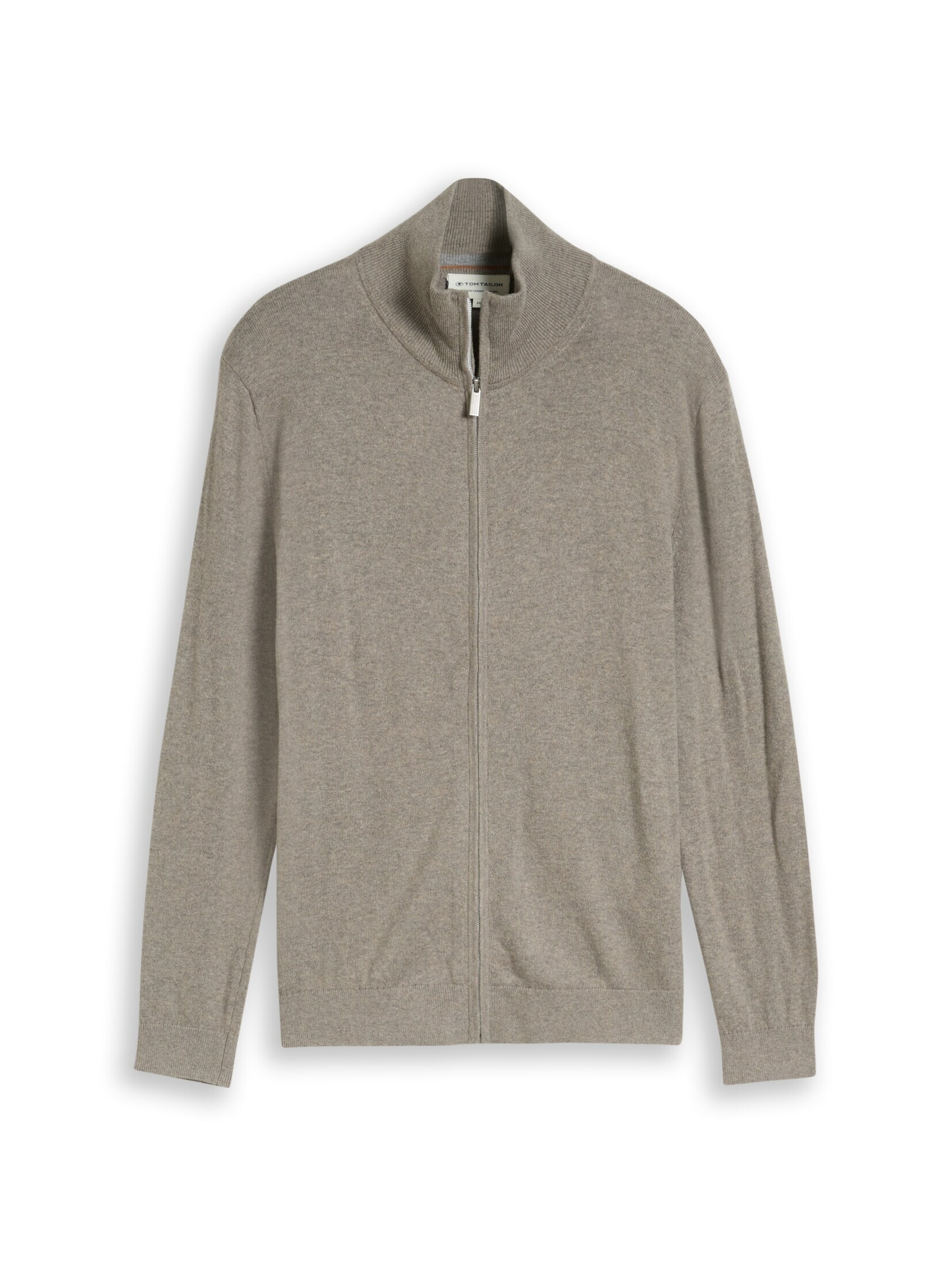 TOM TAILOR Strickjacke in Braun: Vorderseite