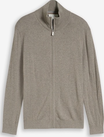 TOM TAILOR Strickjacke in Braun: Vorderseite