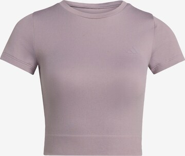 T-shirt fonctionnel 'Essentials' ADIDAS PERFORMANCE en violet : devant