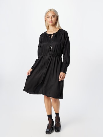 BOSS Black Košilové šaty 'Davinta1' – černá: přední strana