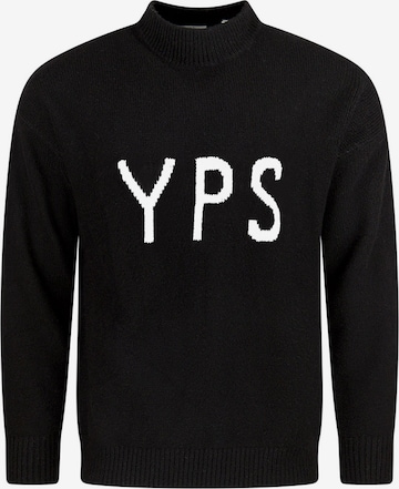 Young Poets Sweater 'Edward' in Black: front