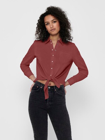 Camicia da donna 'LECEY' di ONLY in rosso