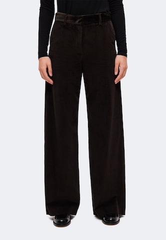 Weekend Max Mara Loosefit Παντελόνι 'TANIA' σε καφέ: μπροστά