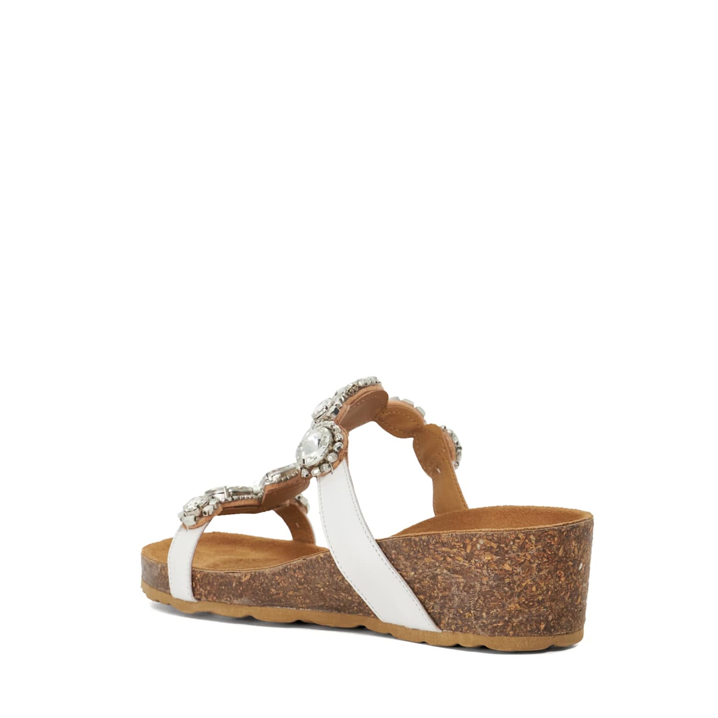 Sandales 'KRISTAN' Dune LONDON en blanc