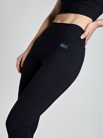 SPORTKIND Skinny Leggings 'Leggings High Waist lang' in Zwart