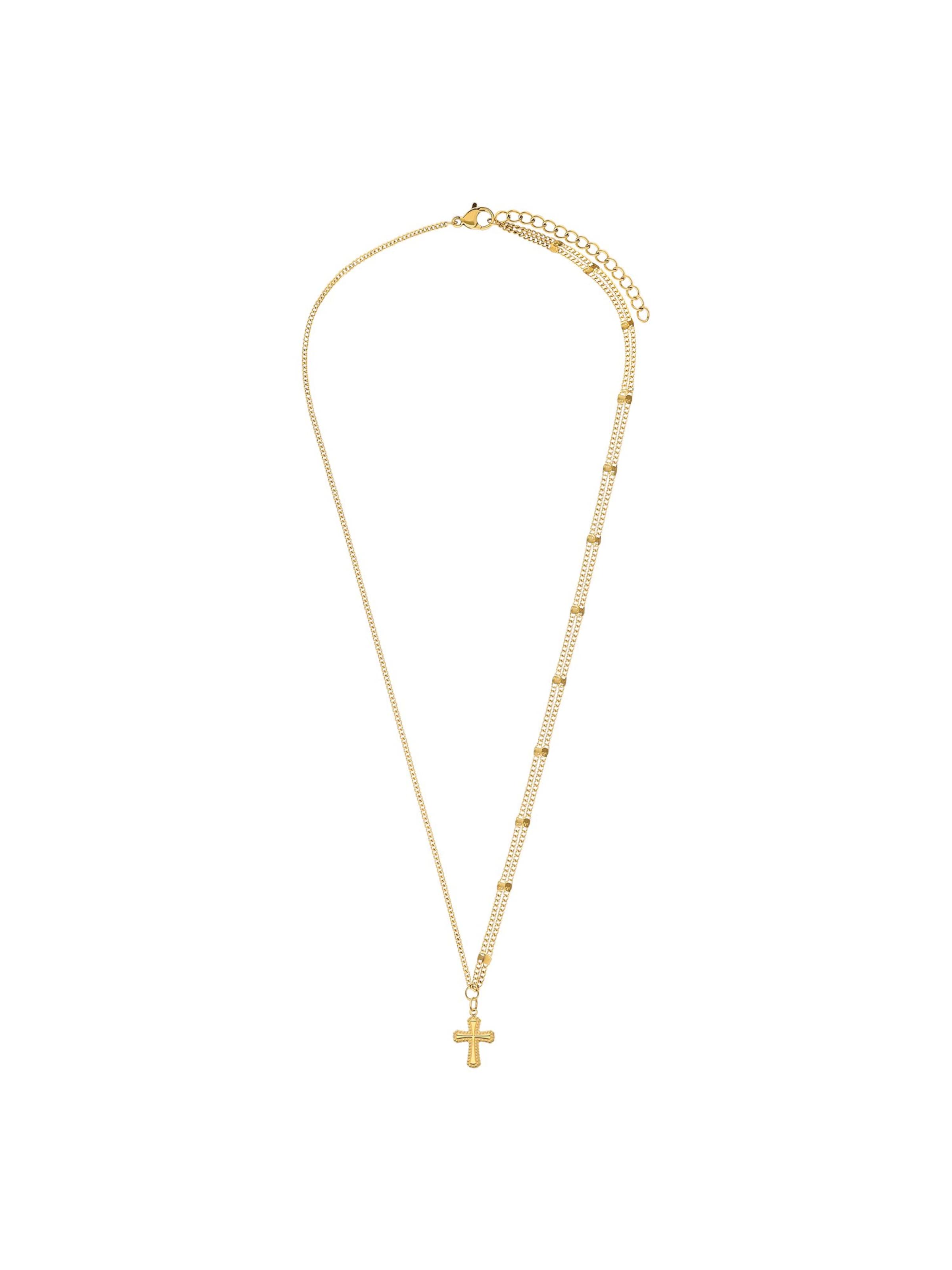 Lucardi Kette in Gold: Vorderseite