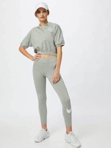 NIKE Skinny Leggingsit 'Essential' värissä harmaa