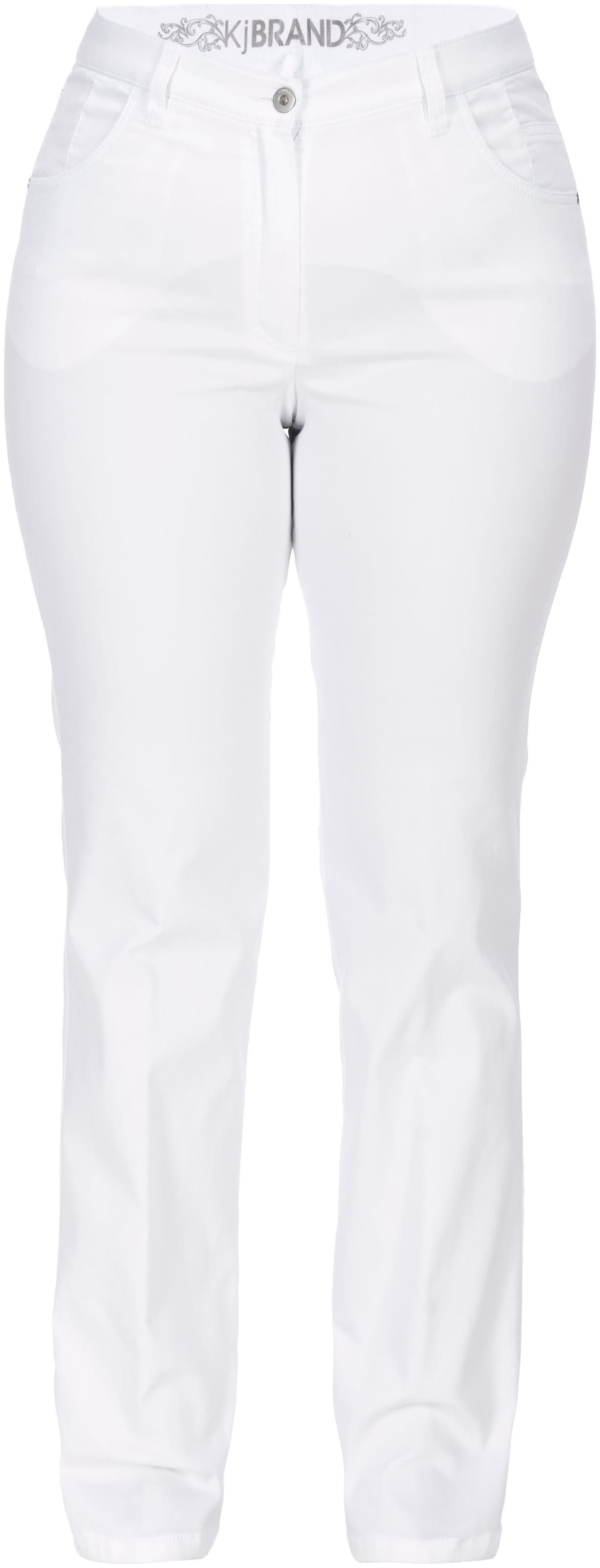 KjBRAND Jeans in White: front