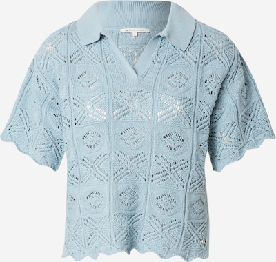 TOM TAILOR DENIM Sweater in Light blue / White, Item view