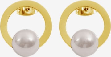 Akzent Earrings 'Cecilie, langlebig' in Gold: front