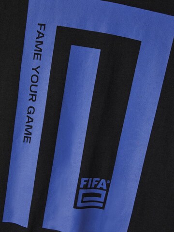 NAME IT Sweatshirt 'FIFA Esports' in Zwart
