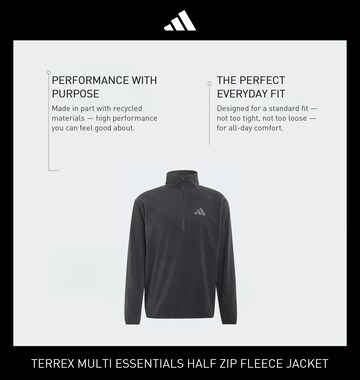 ADIDAS TERREX Sportovní svetr 'Multi Essentials' – černá