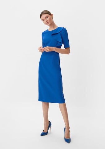 Robe COMMA en bleu : devant
