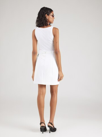 Elisabetta Franchi Spódnica w kolorze biały