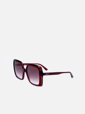 Karl Lagerfeld Sunglasses in Red: front
