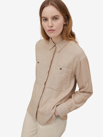 TOM TAILOR Bluse in Beige