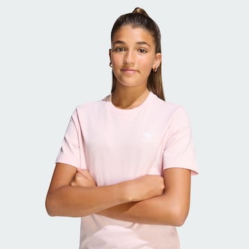 ADIDAS ORIGINALS Shirt 'Trefoil Essentials' in Pink