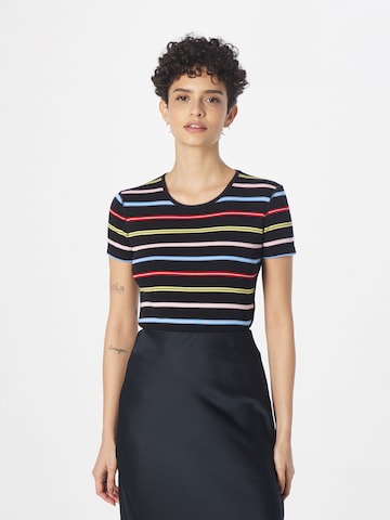 Sonia Rykiel - Camiseta 'RAY' en negro: frente