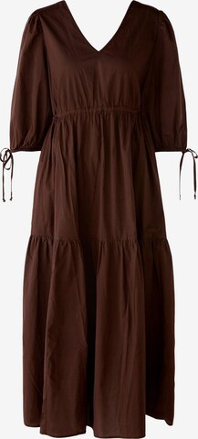 Robe OUI en marron : devant