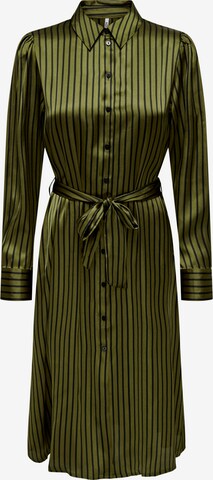 JDY Košilové šaty 'FIFI' – zelená: přední strana