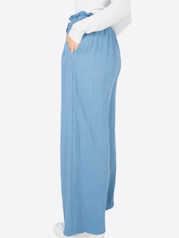 Wide Leg Pantalon 'Liska' Seasons of April en bleu