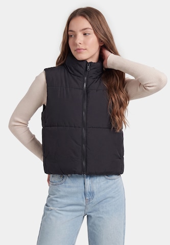 MYMO - Chaleco en negro: frente