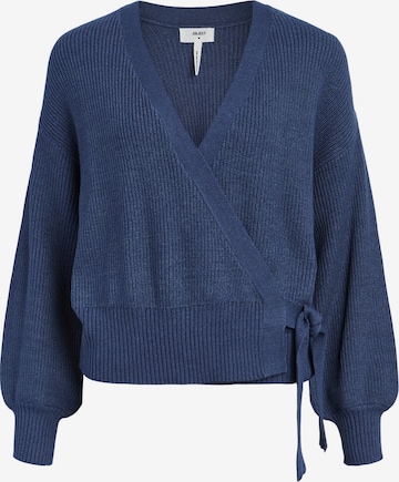 OBJECT Knit Cardigan 'MALENA' in Blue: front