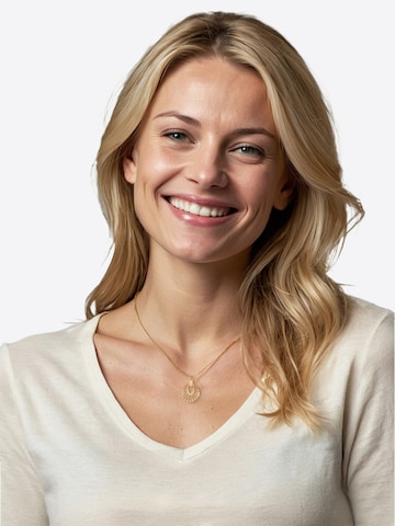 Sofia Milani Kette 'Sun Flower Circle'‌‌‌‌‌‌‌ in Gold