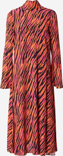 PATRIZIA PEPE Φόρεμα 'ABITO' σε πορτοκαλί / ροζ / μαύρο, Άποψη προϊόντος