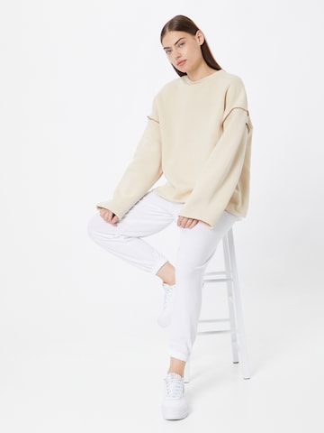 Misspap Sweatshirt i beige