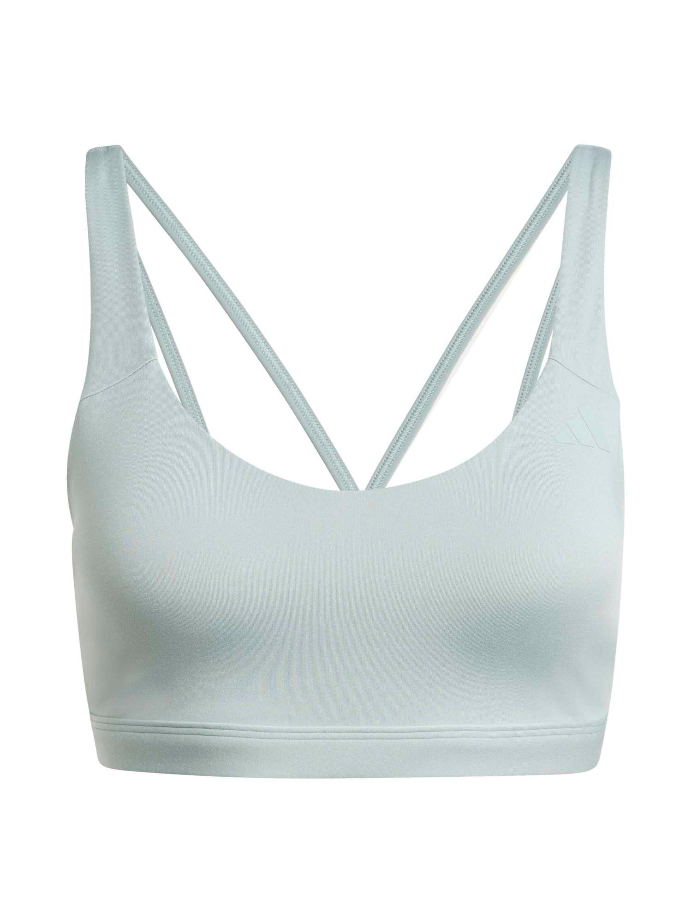 ADIDAS PERFORMANCE Sport bh 'ALL ME ESS' in Groen: voorkant