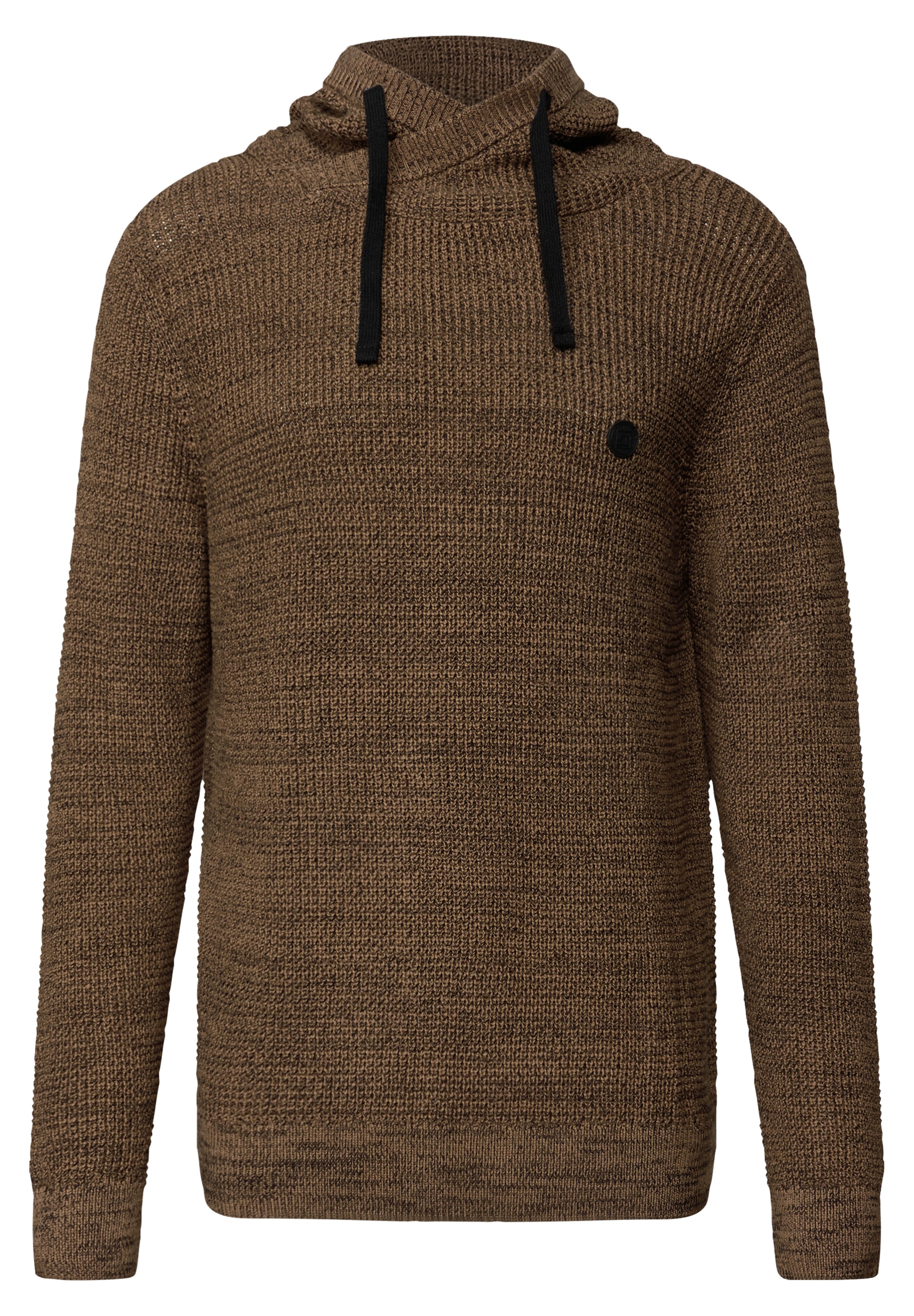 Street One MEN Pullover in Braun: Vorderseite