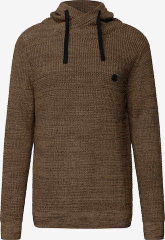 Street One MEN Pullover in Braun: Vorderseite