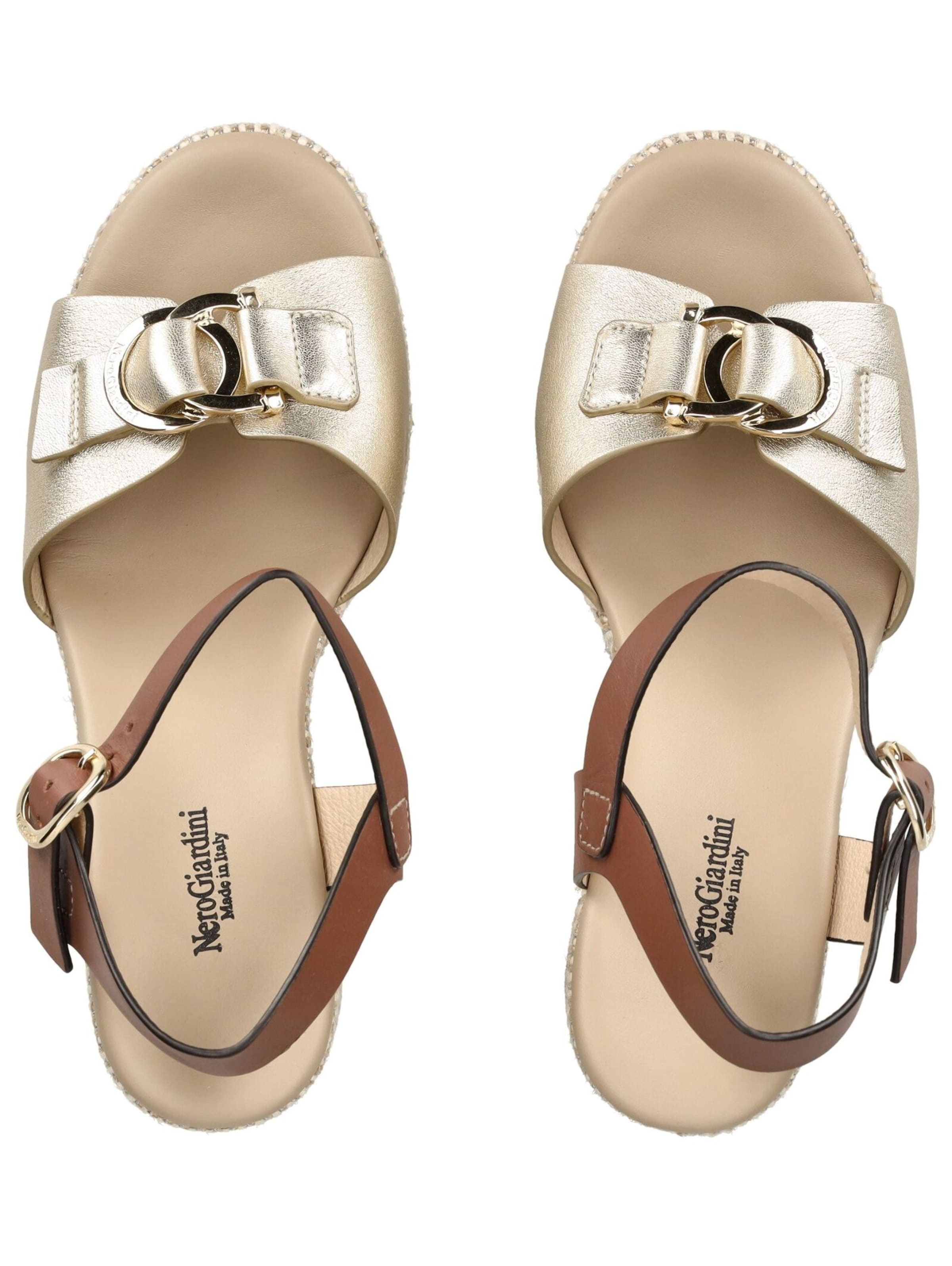 Sandalo di Nero Giardini in beige