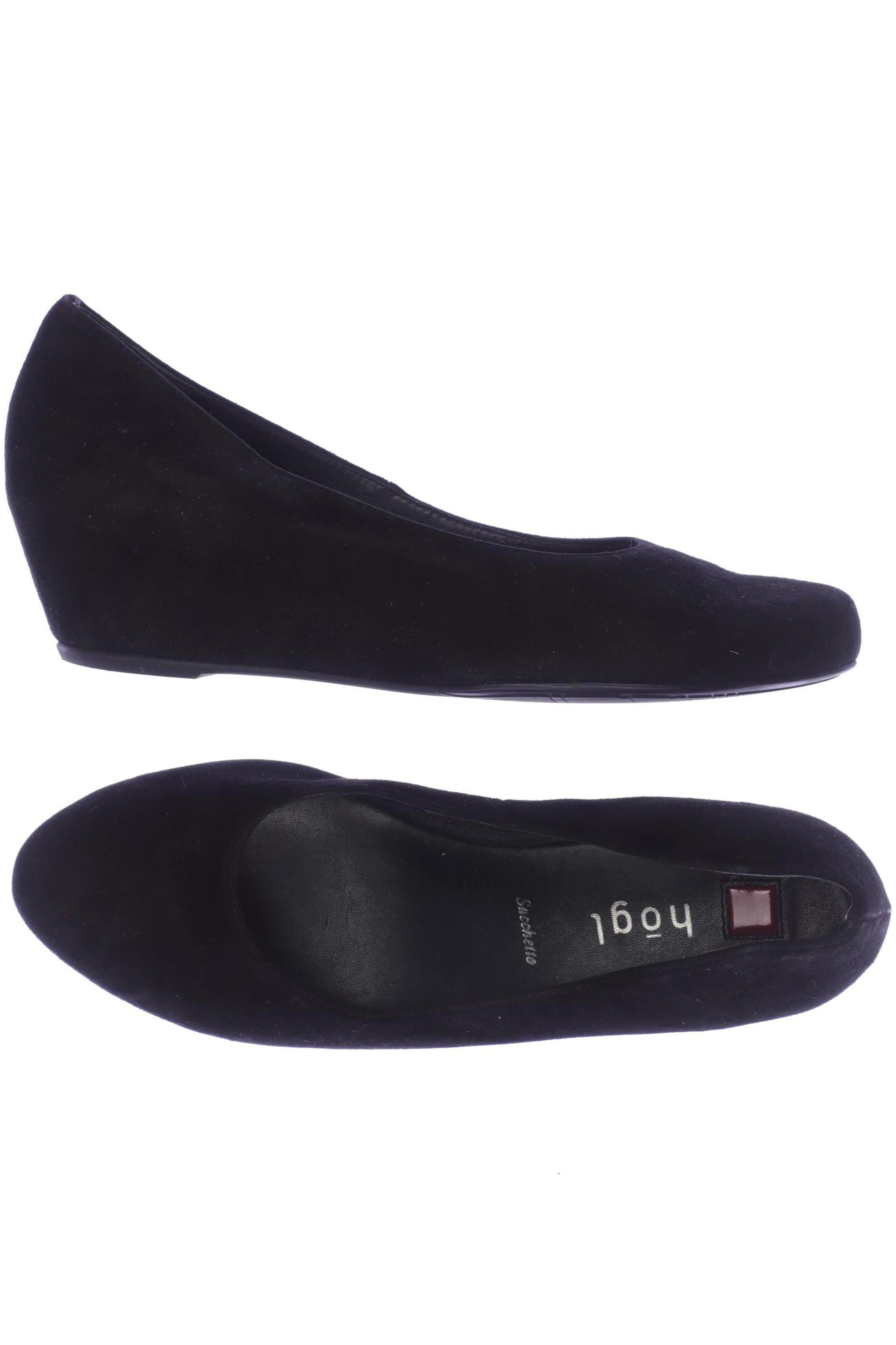 Högl Flats & Loafers in 37,5 in Black: front
