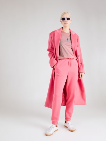 Iriedaily Shirt 'Lama Lama' in Roze