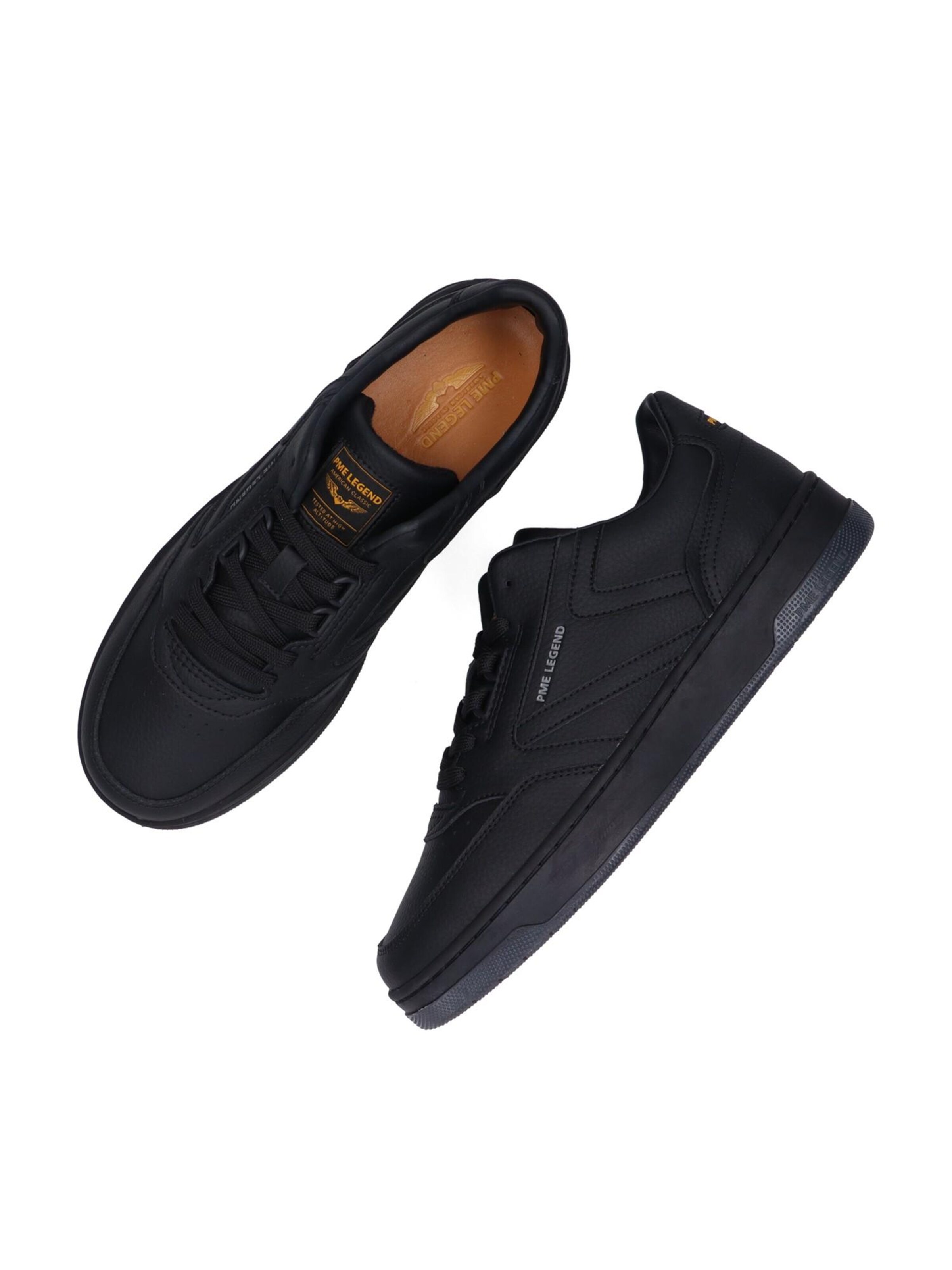 PME Legend Sneaker low 'Porter sneaker in leather'‌‌ in Schwarz
