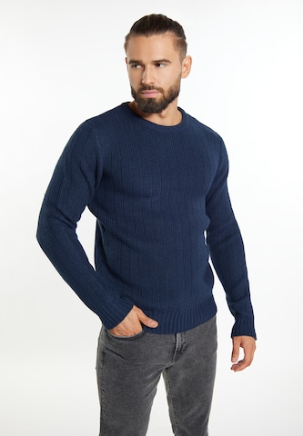 DreiMaster Vintage Pullover in Blau: predná strana