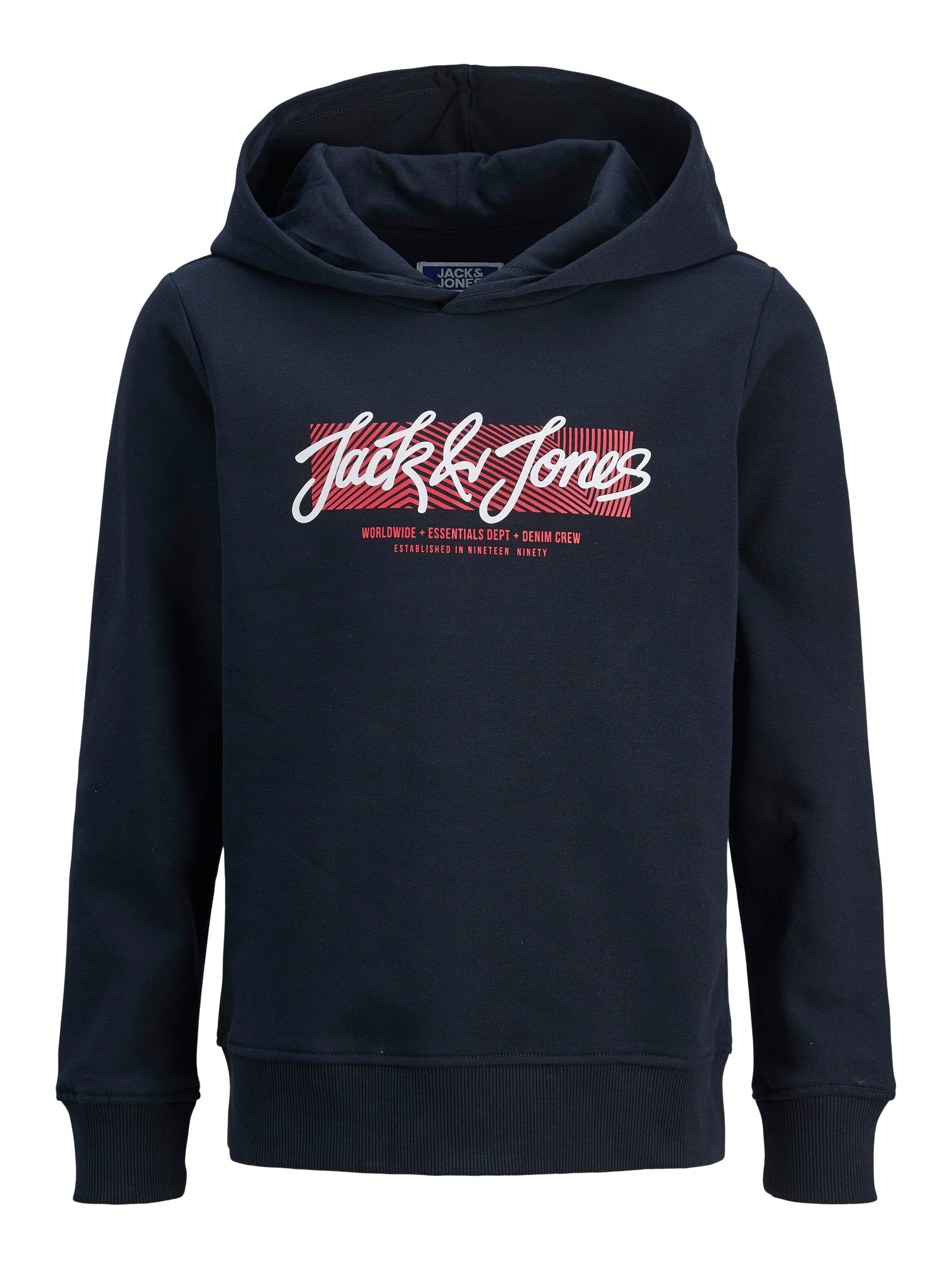 Jack & Jones Junior Sweatshirt in Schwarz: Vorderseite